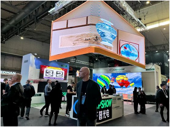 At Integrated System Europe - ISE 2024, CHIPSHOW New Innovation Makes a Shocking Debut!