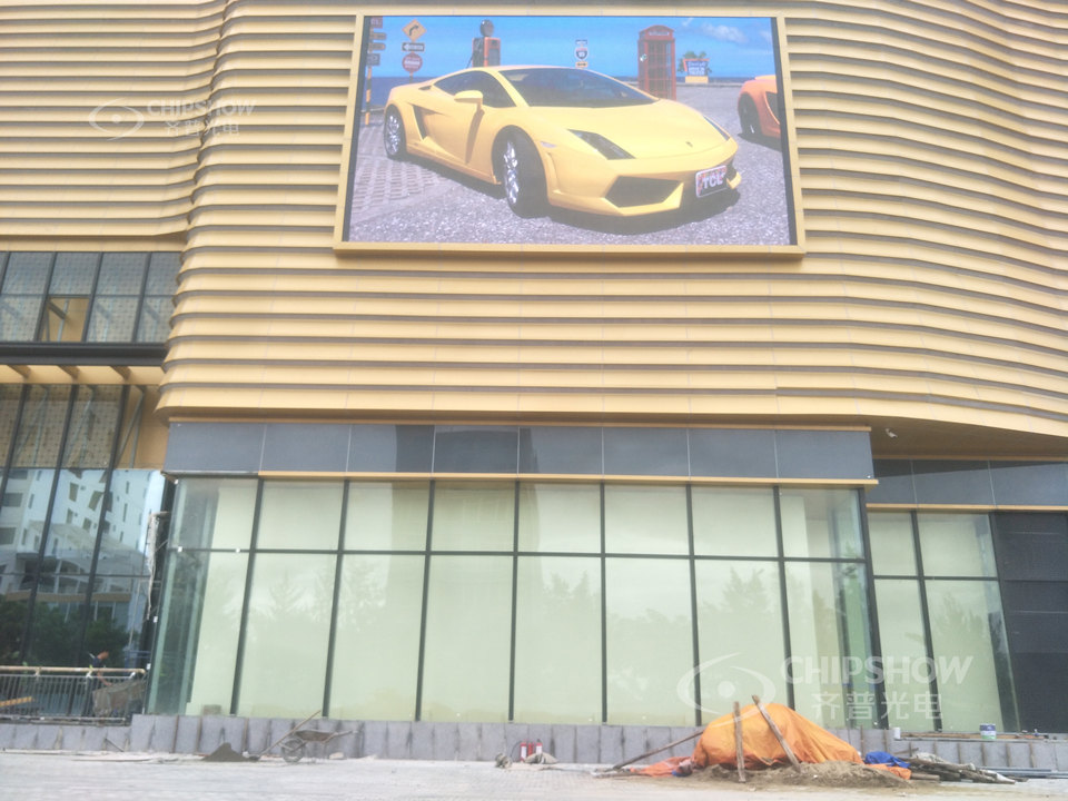 C-Fit Outdoor P6 LED Screen Wall Mounting In Vietnam 110 SQM