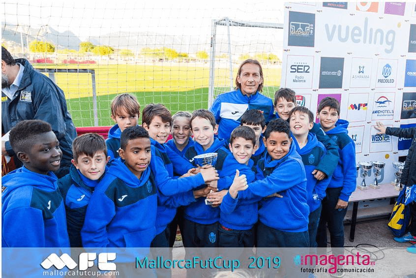 C-Fit outdoor HD LED display for Mallorca FutCup held in Spain in 2019