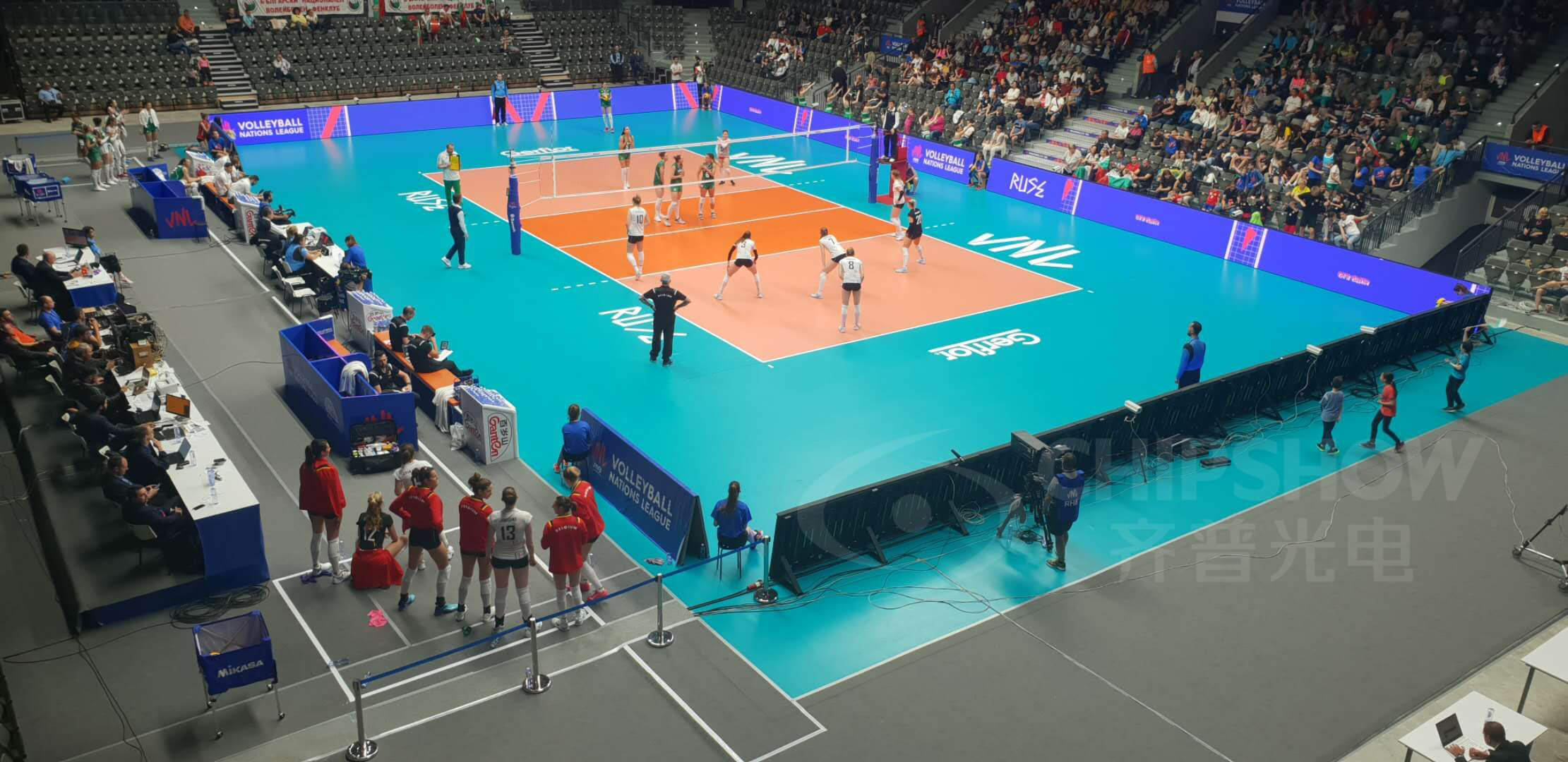 C-Lite Indoor P4.81 LED Screen for Volleyball Court In Bulgaria