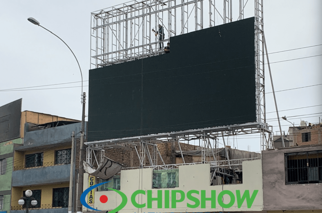 P10 C-Fit Outdoor LED Screen Project in Peru