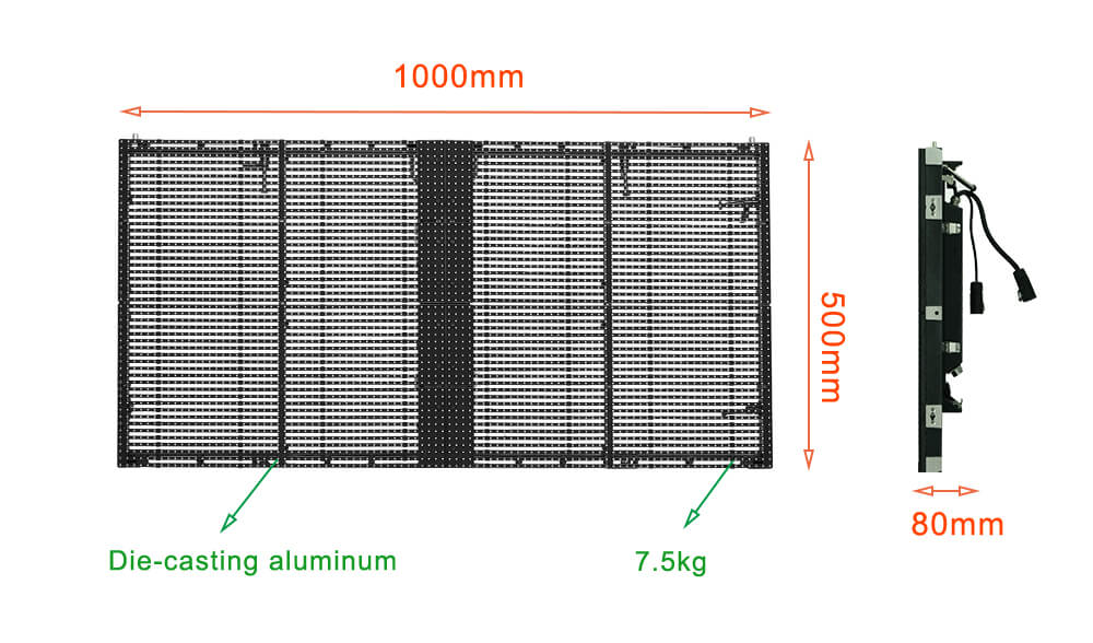 Transparent SMD led Screen