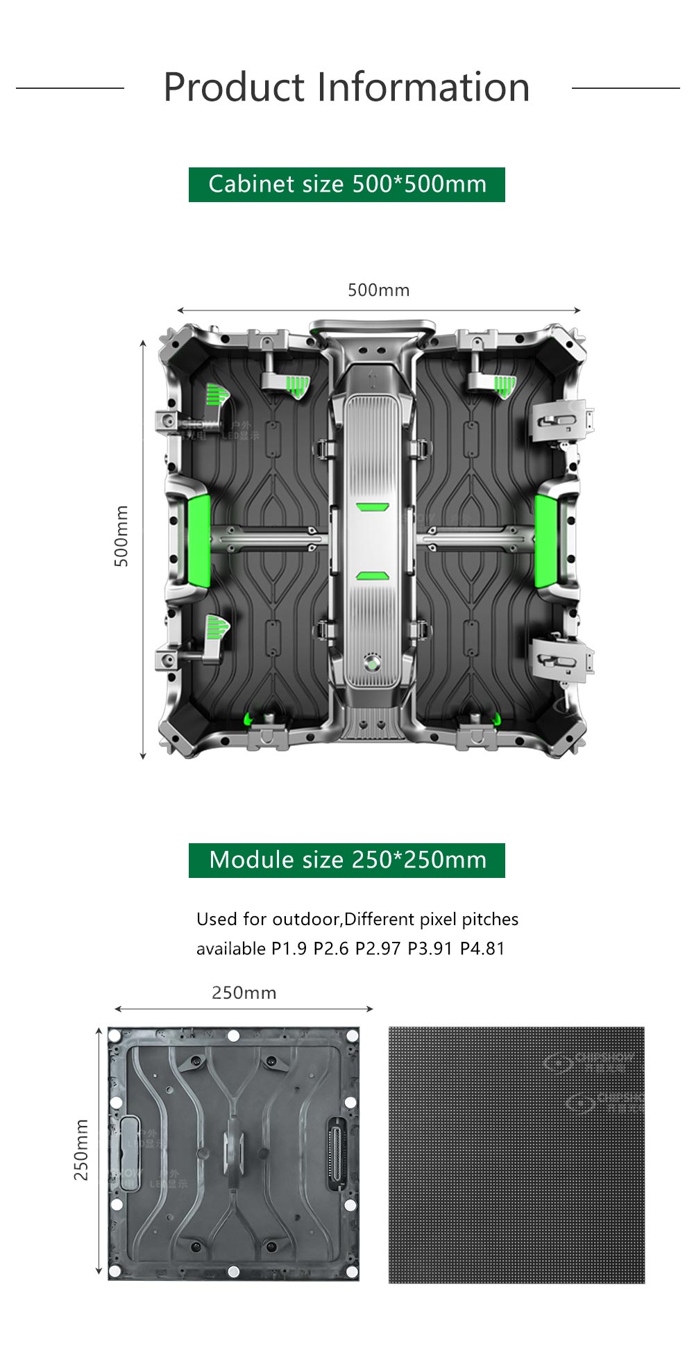 Corner LED Display Screen