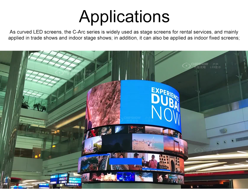 curved led screen