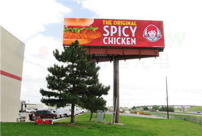 C-Fit Outdoor P10 IP65 Waterproof LED Billboard In USA