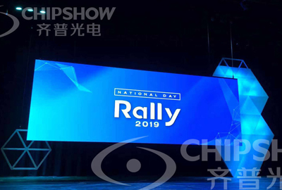 C-Lite Indoor P3.91 LED Screen In Singapore National Day