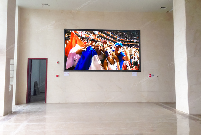 P2.5 Indoor high-definition full color LED display screen project at a university in Nanjing