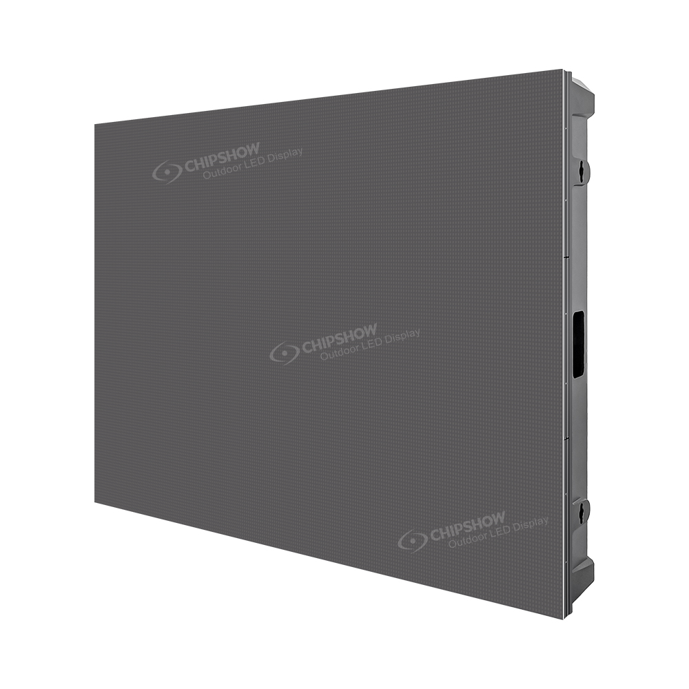 Fine-pitch boardroom LED display used for charts and executive presentations