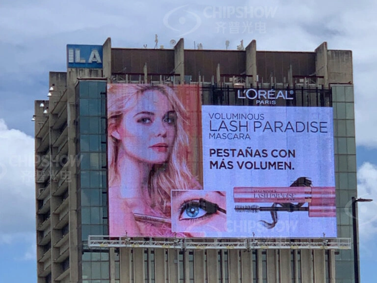 outdoor led display case