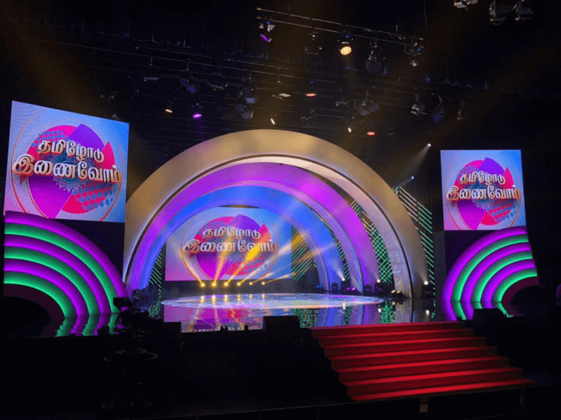 Chipshow LED in National New Year Party (India)