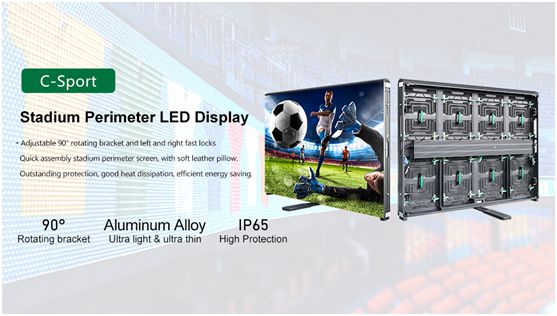 Stadium perimeter LED display Stadium perimeter LED display