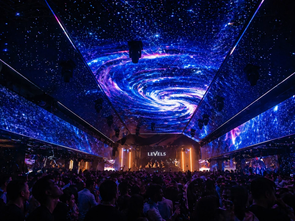 Immersive Dancefloor Ceilings