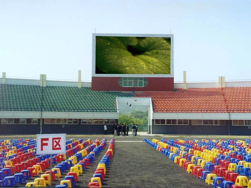 Nanchong City Gymnasium — P20 Dual-Color Square LED Display
