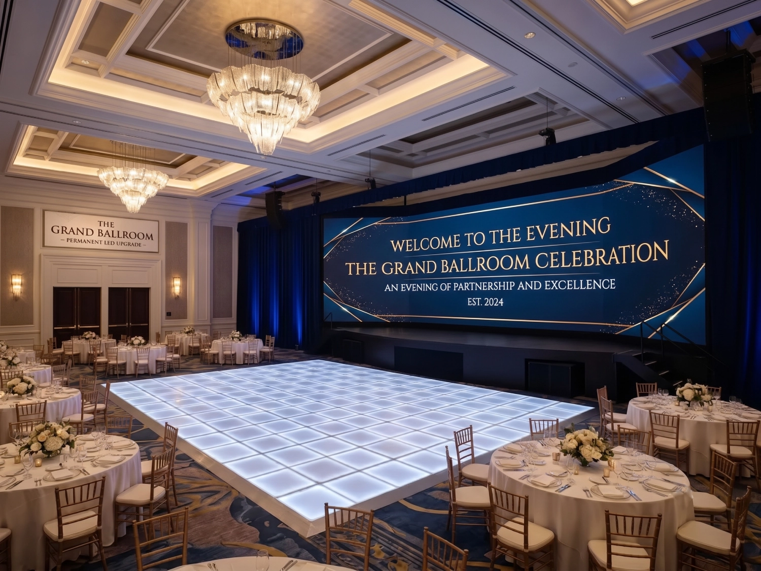 wedding led display