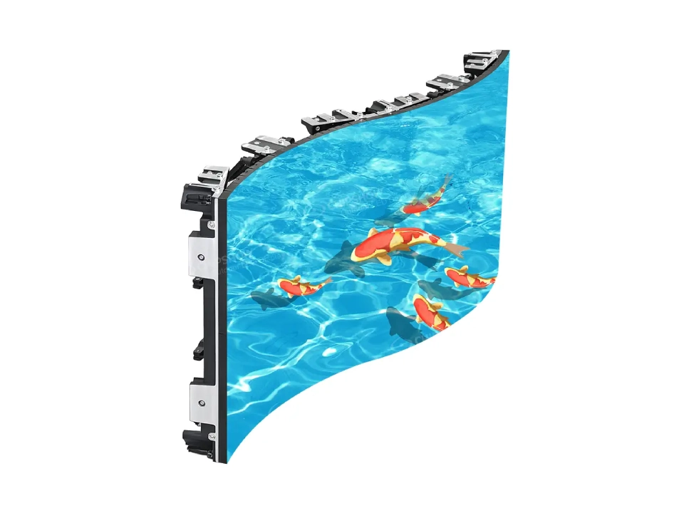 C-Arc Curved rental led display screen