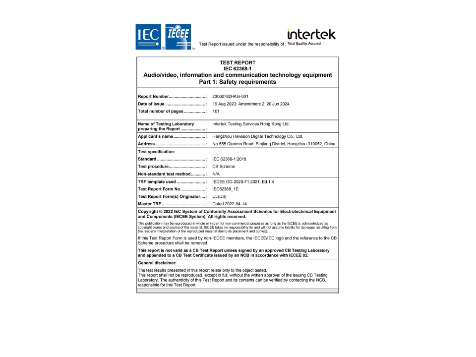 H-Series-Official-Intertek-CB-Test-Report-Amendment-2
