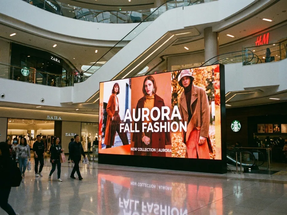 shopping mall led display