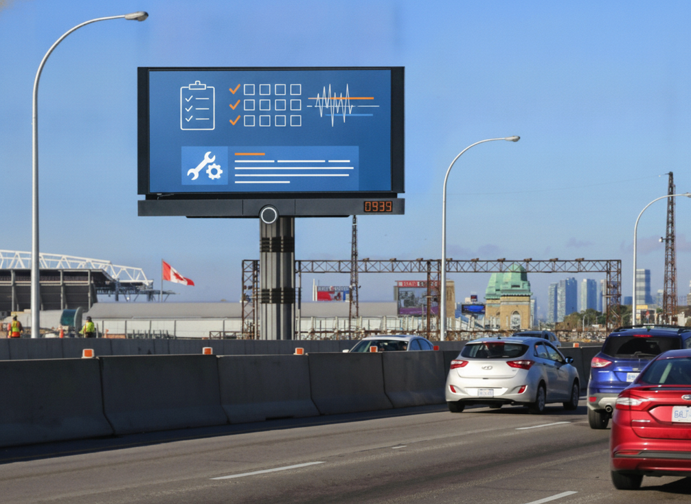 Municipal highway VMS compliance reference with standards and document checklist