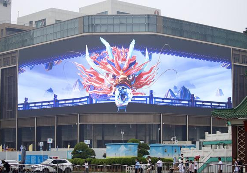 outdoor led billboard installation structure