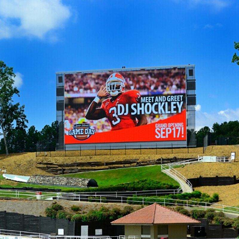 stadium led display sponsor content visibility