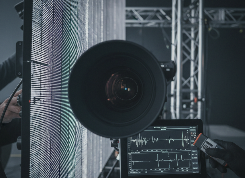 Pre-Production Camera-Safe Validation Protocol for XR LED Volumes supporting image