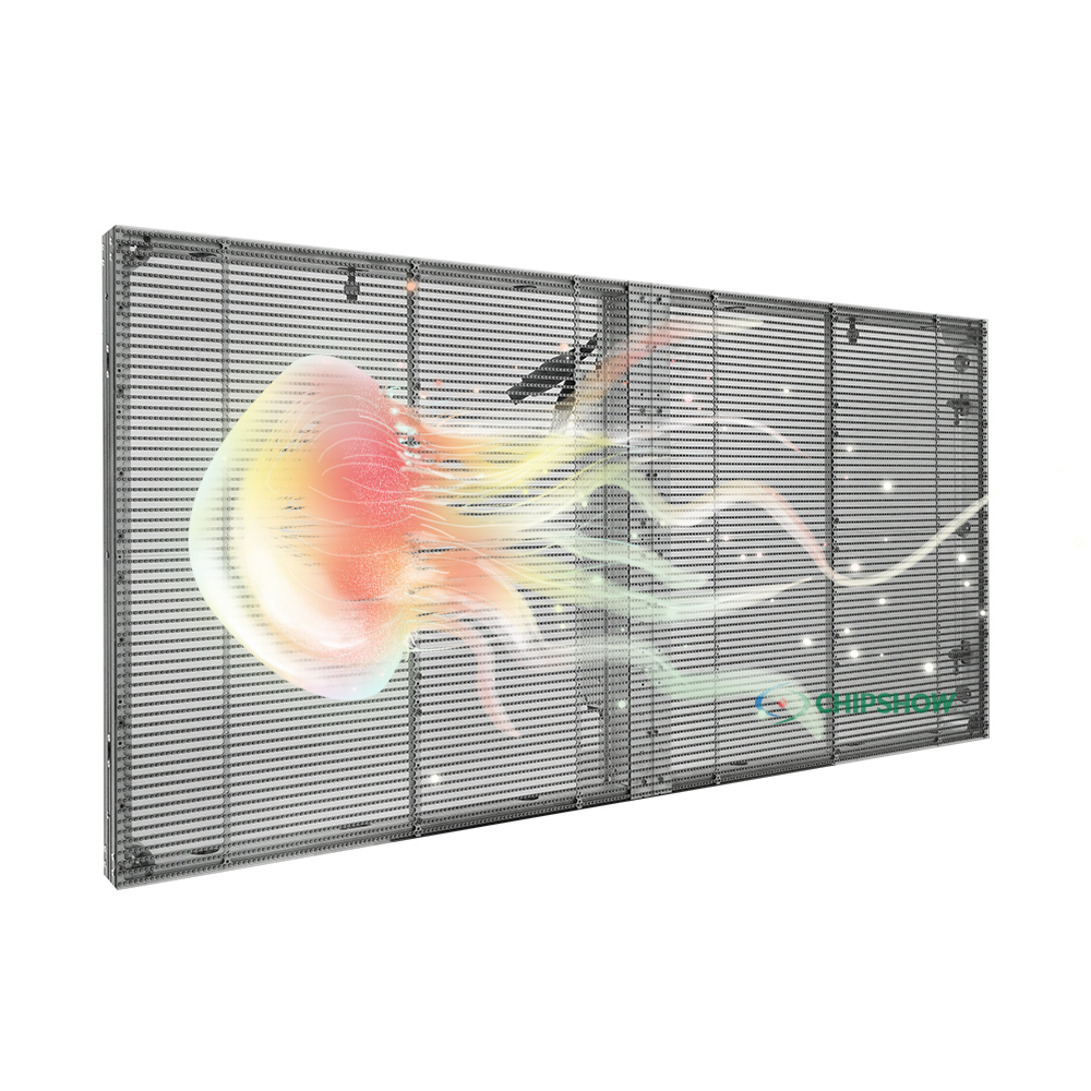 c trans transparent led display jellyfish product rendering