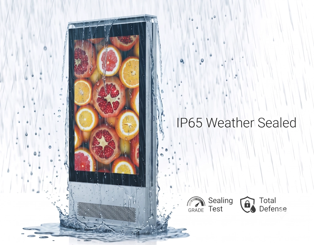 IP65 Weather Sealed